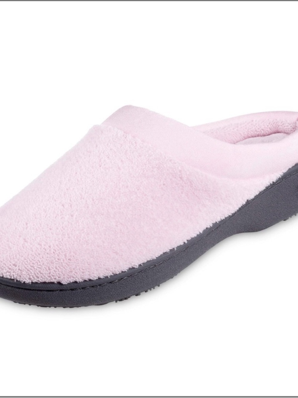 Cozy Women's Pink Fleece Slip-On Slippers